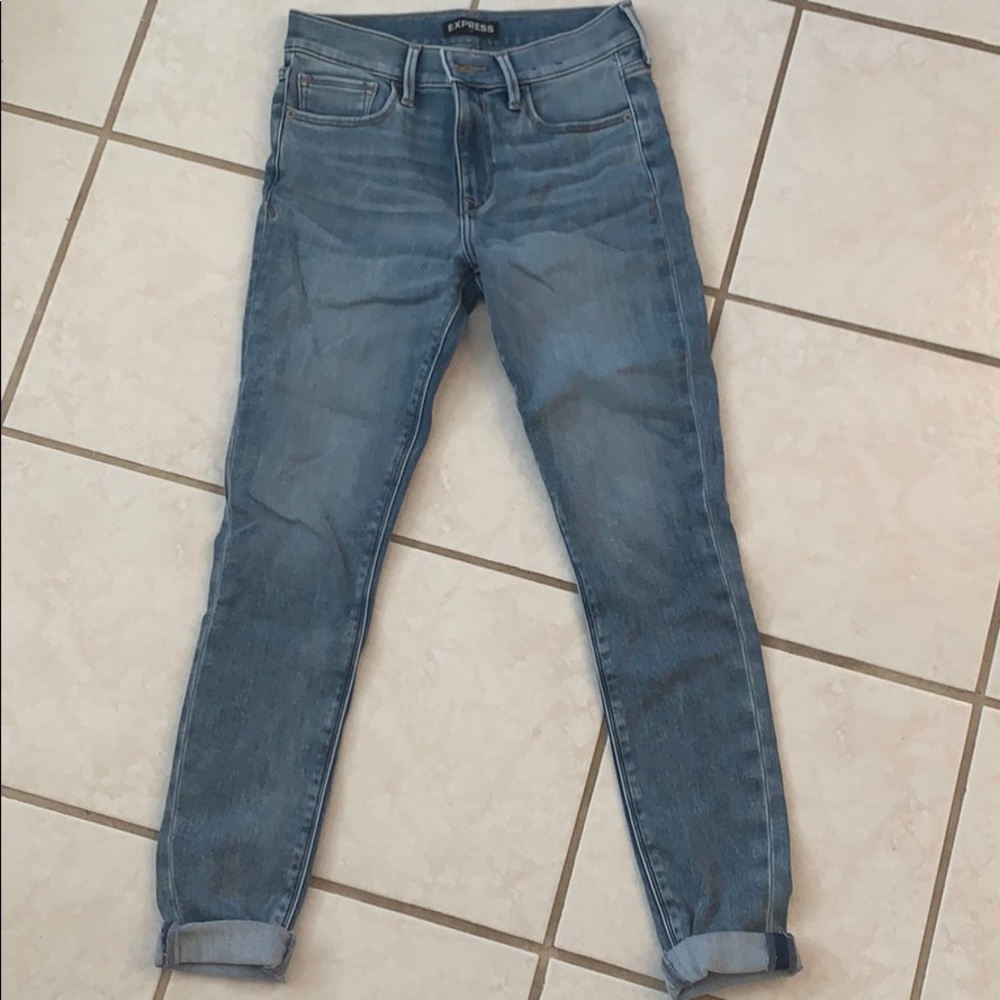 Express Denim Leggings